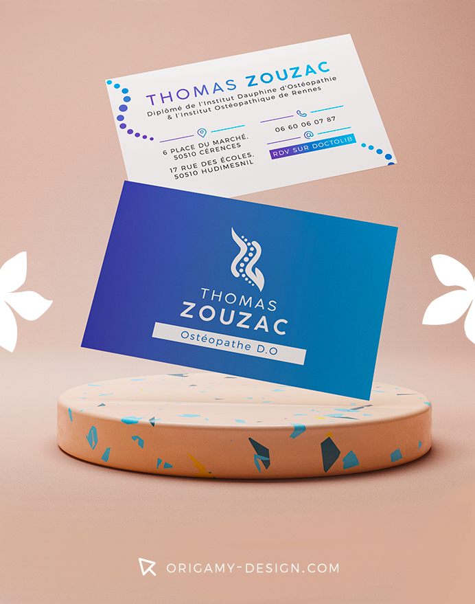 refonte-logo-osteopathe-design-gradient-creative-origamy-carte-de-visite-mockup-graphique-createnewdesign